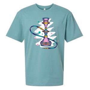 Colorful Hookah Sueded Cloud Jersey T-Shirt