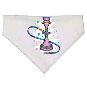 Colorful Hookah USA-Made Doggie Bandana