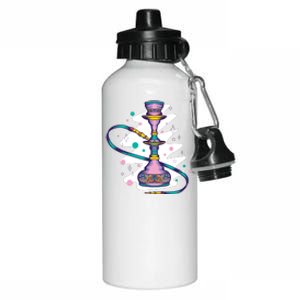 Colorful Hookah Aluminum Water Bottle