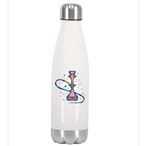 Colorful Hookah Stainless Steel Insulated Water Bottle