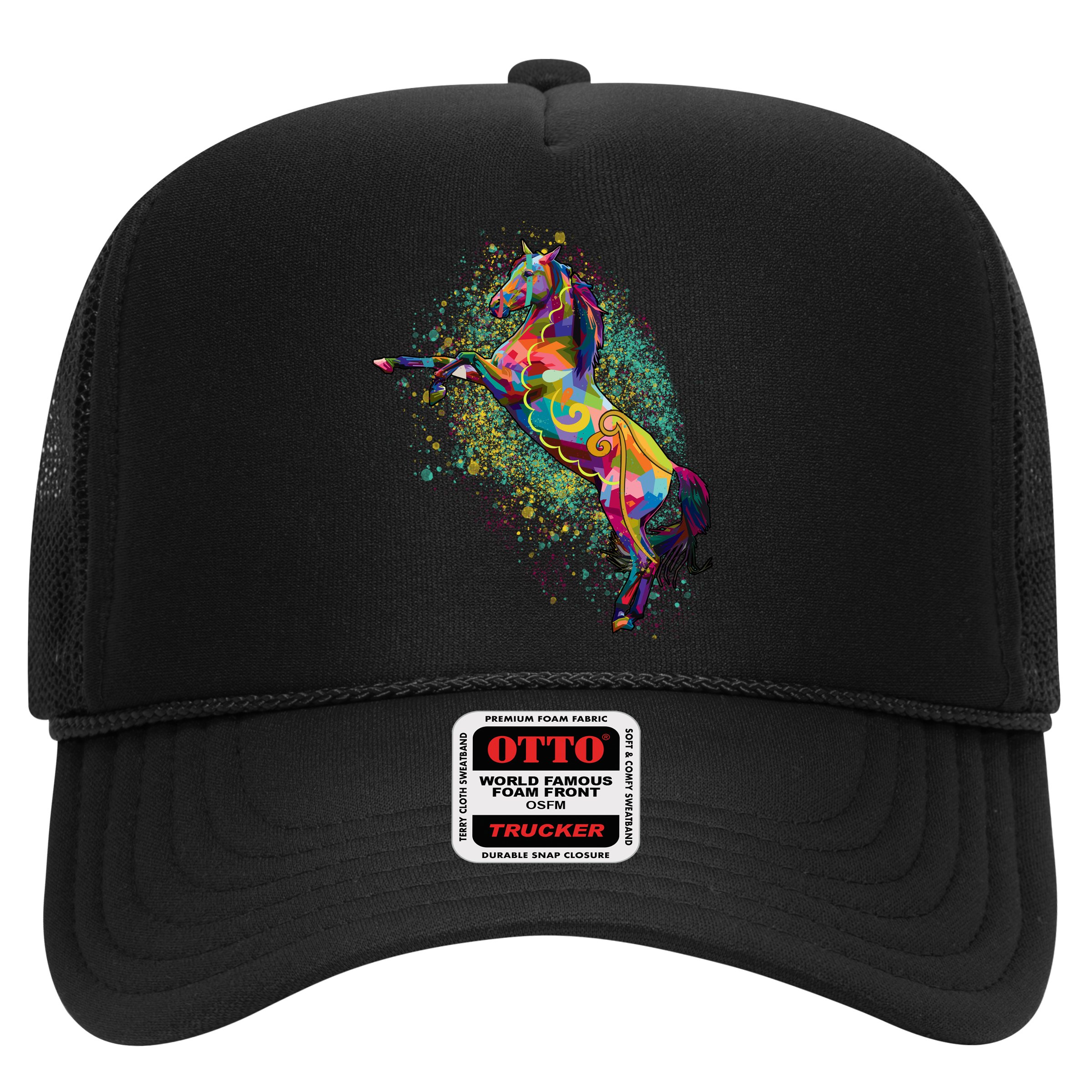 Colorful Horse Prancing Hat