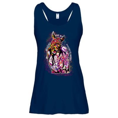 Colorful Horse Rescues Are My Favorite Breed Ladies Essential Flowy Tank