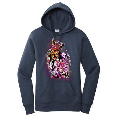 Colorful Horse Rescues Are My Favorite Breed Women's Pullover Hoodie