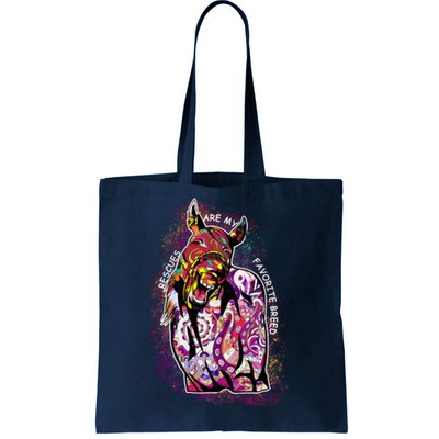 Colorful Horse Rescues Are My Favorite Breed Tote Bag