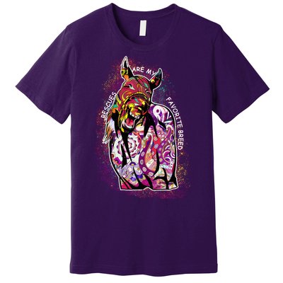 Colorful Horse Rescues Are My Favorite Breed Premium T-Shirt