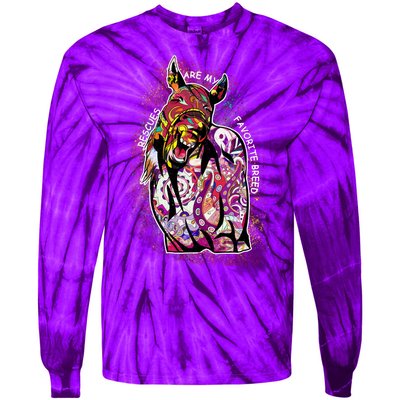 Colorful Horse Rescues Are My Favorite Breed Tie-Dye Long Sleeve Shirt