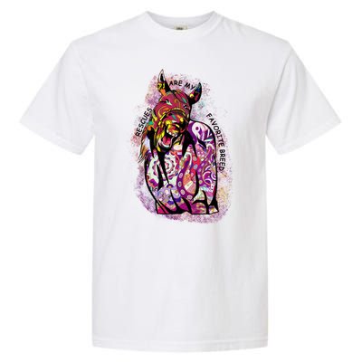 Colorful Horse Rescues Are My Favorite Breed Garment-Dyed Heavyweight T-Shirt