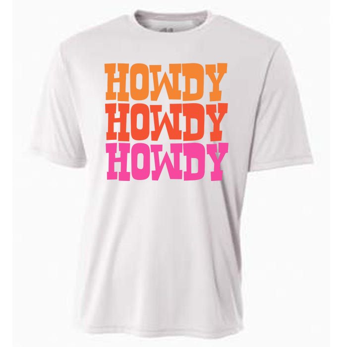 Colorful Howdy Retro Cooling Performance Crew T-Shirt