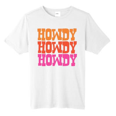 Colorful Howdy Retro Tall Fusion ChromaSoft Performance T-Shirt