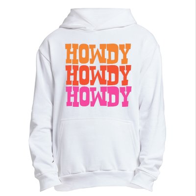 Colorful Howdy Retro Urban Pullover Hoodie