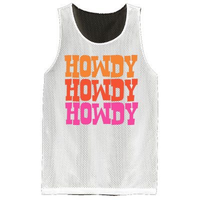 Colorful Howdy Retro Mesh Reversible Basketball Jersey Tank