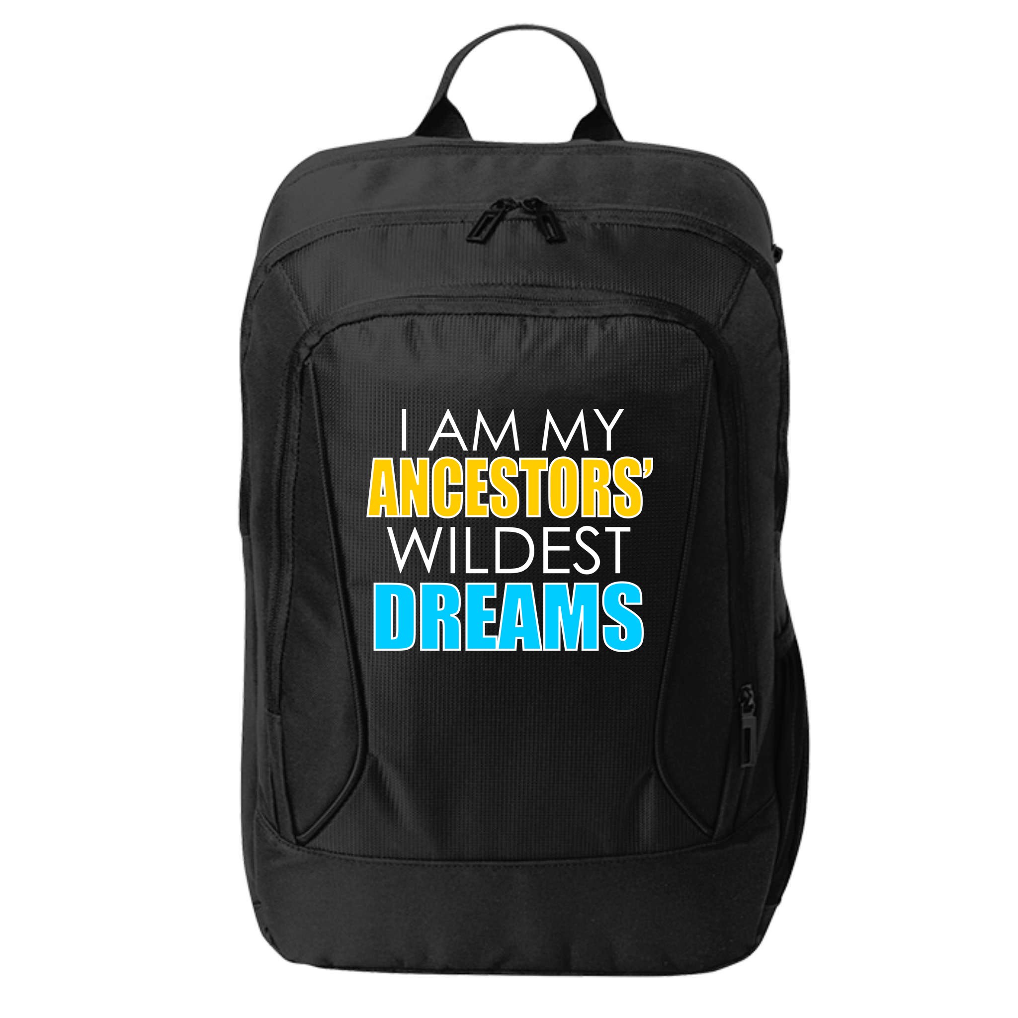 Colorful I Am My Ancestors' Wildest Dreams City Backpack