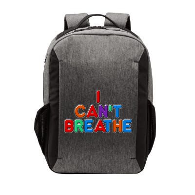 Colorful I Can't Breathe Protest Vector Backpack