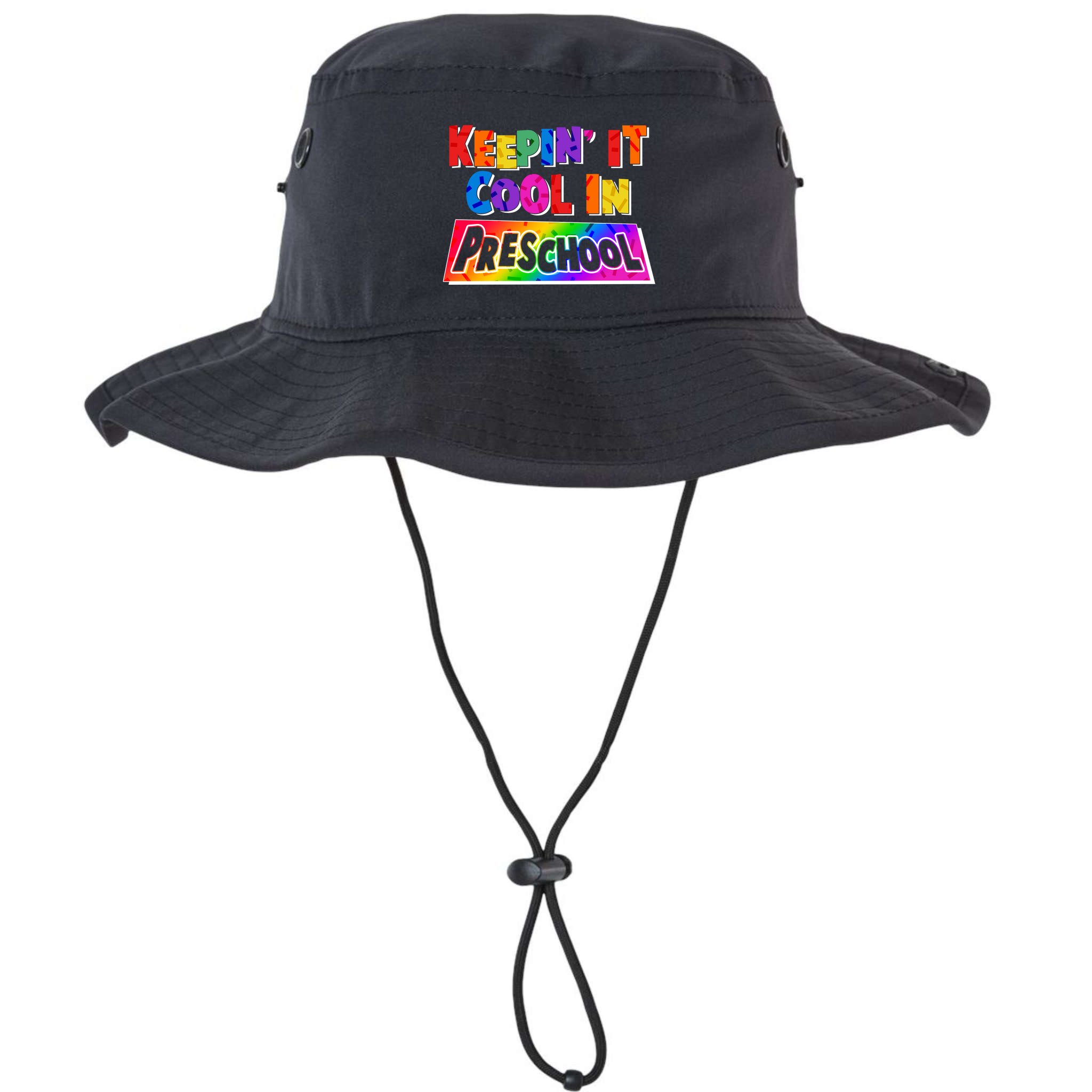 Colorful Keepin' It Cool In Preschool Bucket Hat