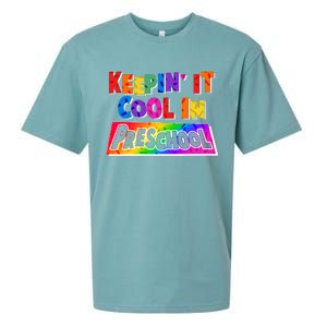 Colorful Keepin' It Cool In Preschool Sueded Cloud Jersey T-Shirt