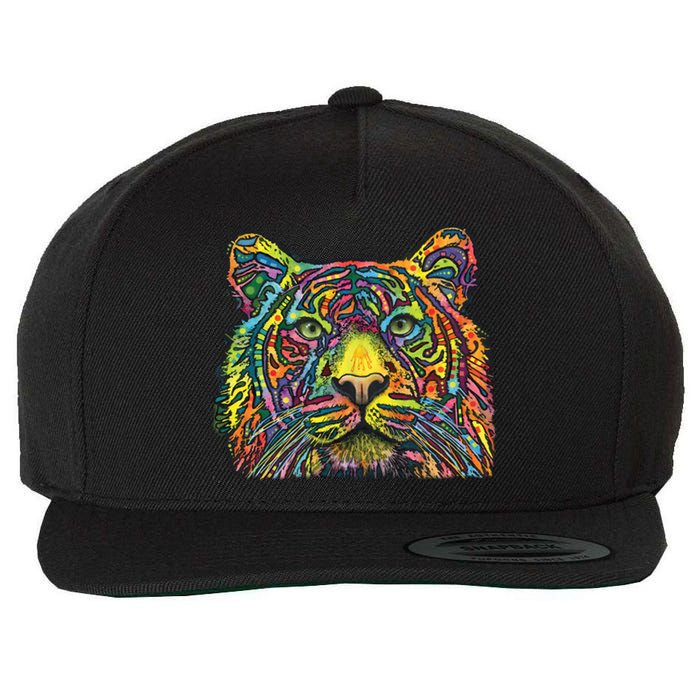 Colorful King - Tiger - Dean Russo Wool Snapback Cap