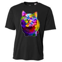 Colorful Kitten Nose Boop Cooling Performance Crew T-Shirt