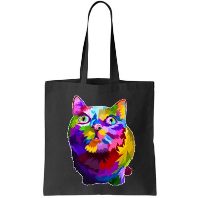 Colorful Kitten Nose Boop Bag