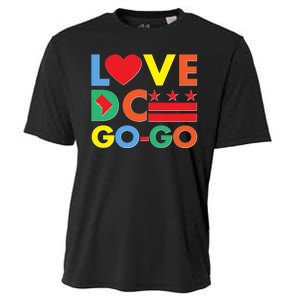 Colorful Love Heart DC Go-Go Washington D.C. Cooling Performance Crew T-Shirt