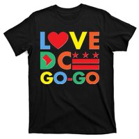 Colorful Love Heart DC Go-Go Washington D.C. T-Shirt