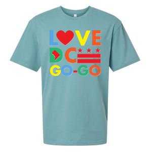 Colorful Love Heart DC Go-Go Washington D.C. Sueded Cloud Jersey T-Shirt