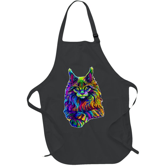 Colorful Lynx Apron