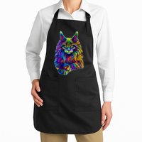Colorful Lynx Apron