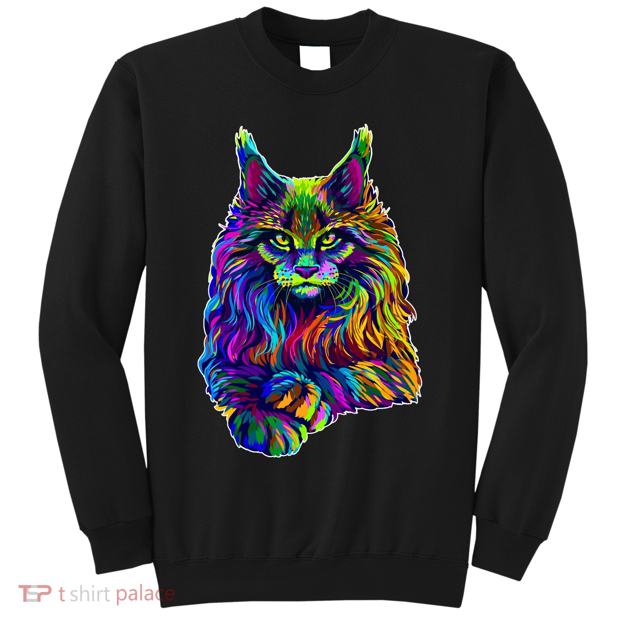 Colorful Lynx Sweatshirt