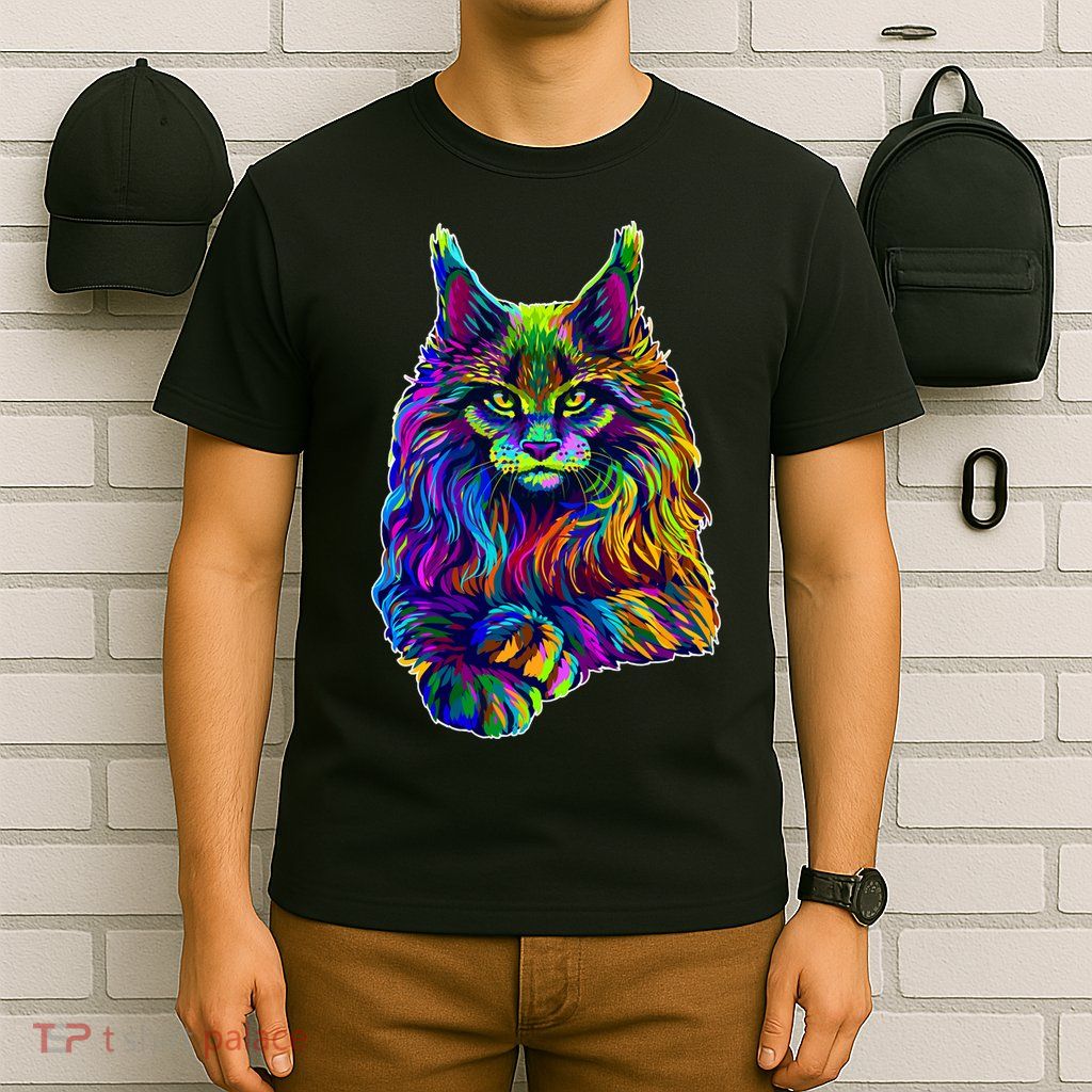 Colorful Lynx T-Shirt