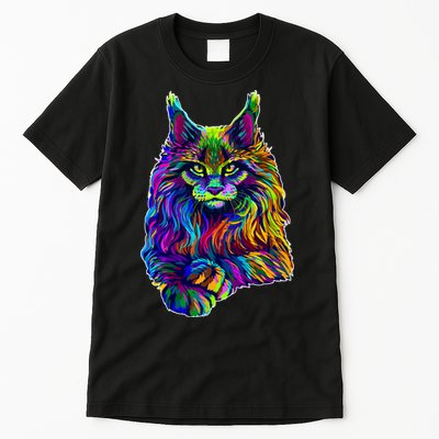 Colorful Lynx Tall T-Shirt