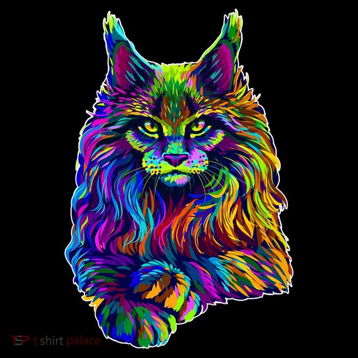 Colorful Lynx Backpack