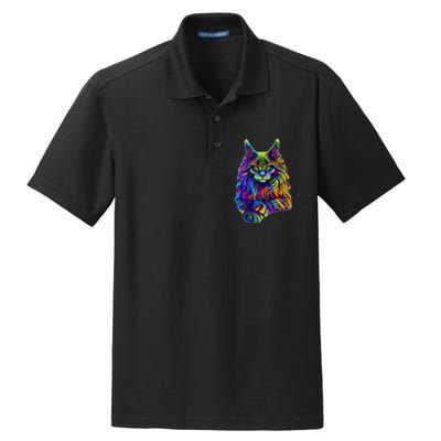 Colorful Lynx Dry Zone Grid Polo