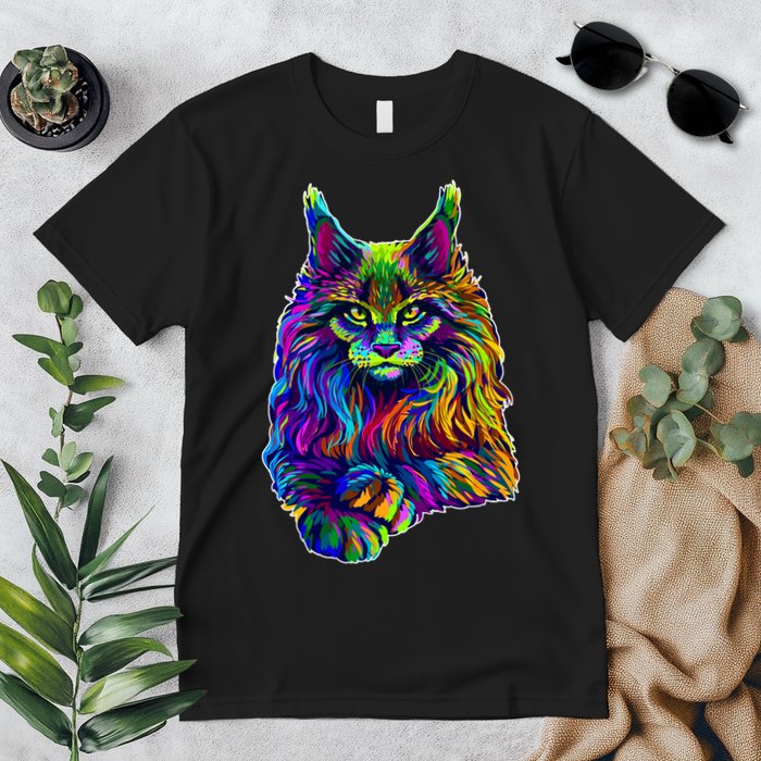 Colorful Lynx Premium T-Shirt