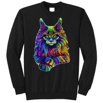 Colorful Lynx Tall Sweatshirt