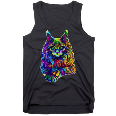 Colorful Lynx Tank Top