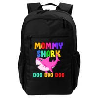 Colorful Mommy Shark Doo Doo Doo Backpack