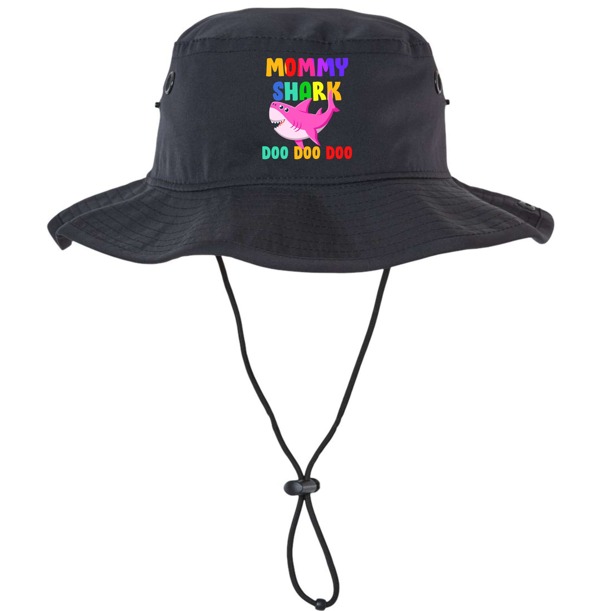 Colorful Mommy Shark Doo Doo Doo Bucket Hat