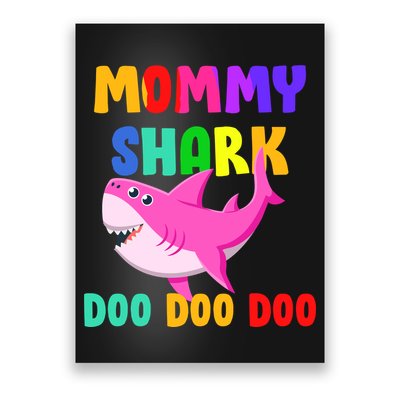 Colorful Mommy Shark Doo Doo Doo Poster