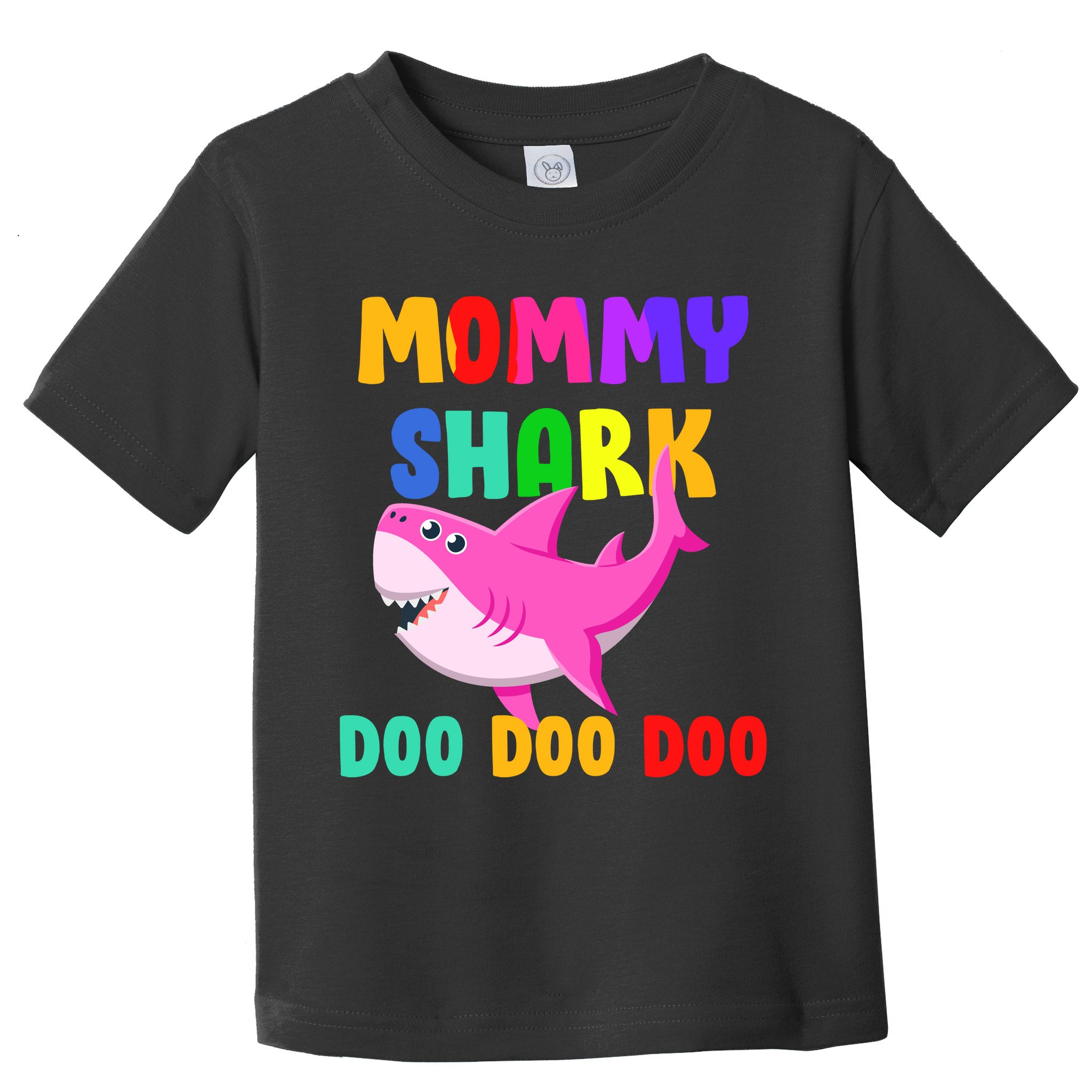 Colorful Mommy Shark Doo Doo Doo Toddler T-Shirt