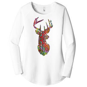 Colorful Moose Women's Perfect Tri Tunic Long Sleeve Shirt