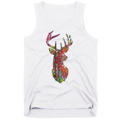 Colorful Moose Tank Top