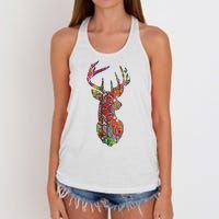 Colorful Moose Women's Knotted Racerback Tank