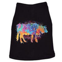 Colorful Pattern Cow Splatter Doggie Tank