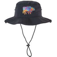 Colorful Pattern Cow Splatter Legacy Cool Fit Booney Bucket Hat