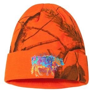 Colorful Pattern Cow Splatter Kati Licensed 12" Camo Beanie