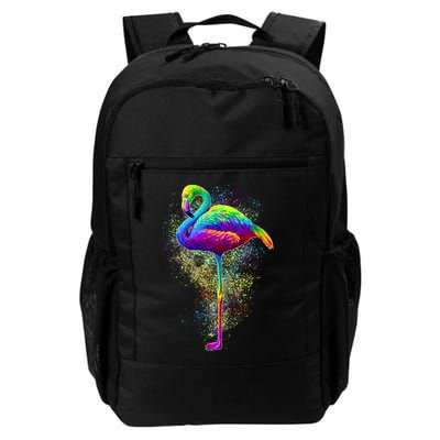 Colorful Pattern Flamingo Backpack