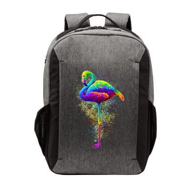 Colorful Pattern Flamingo Vector Backpack