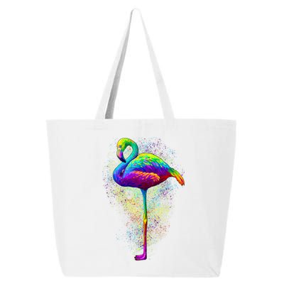 Colorful Pattern Flamingo 25L Jumbo Tote