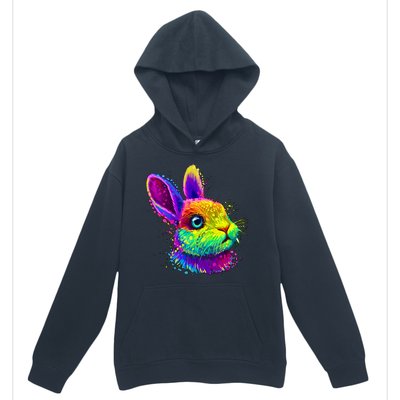 Colorful Rabbit Bunny Art Urban Pullover Hoodie