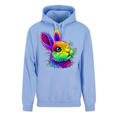 Colorful Rabbit Bunny Art Unisex Surf Hoodie